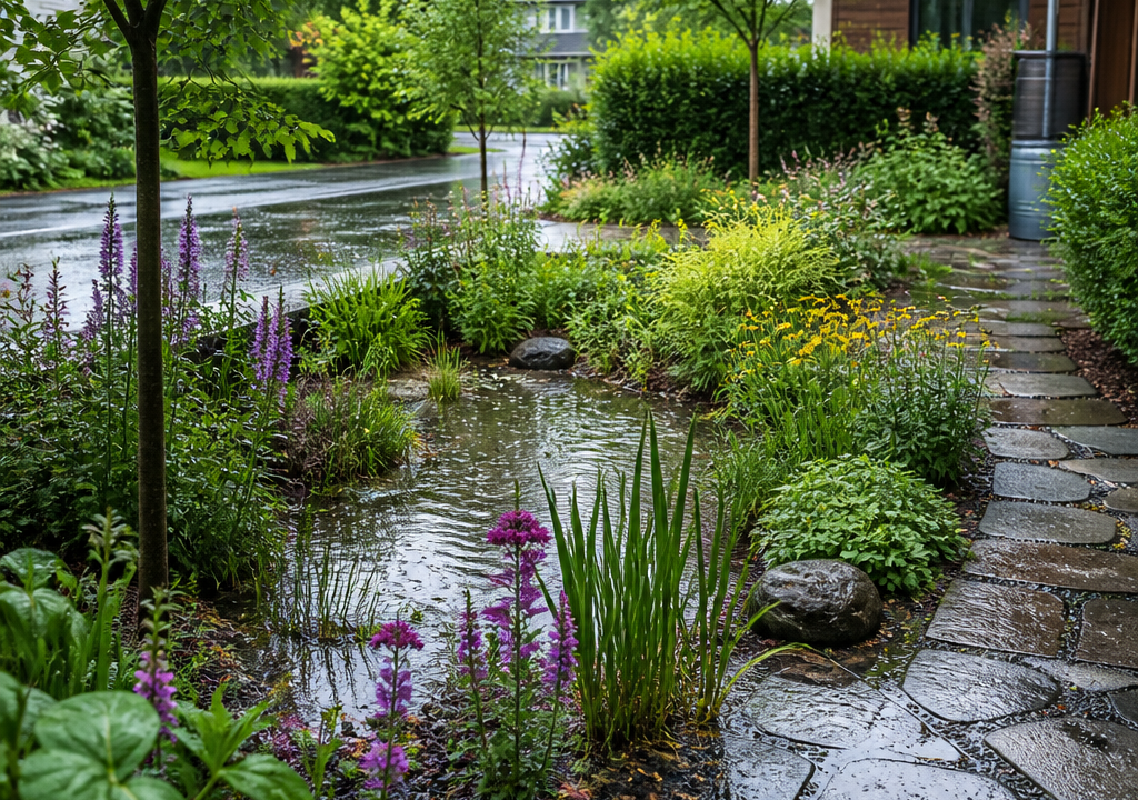 Tuin beschermen tegen wateroverlast