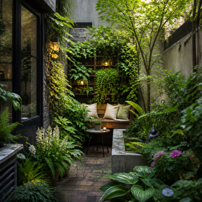 Pocket gardens in de stad