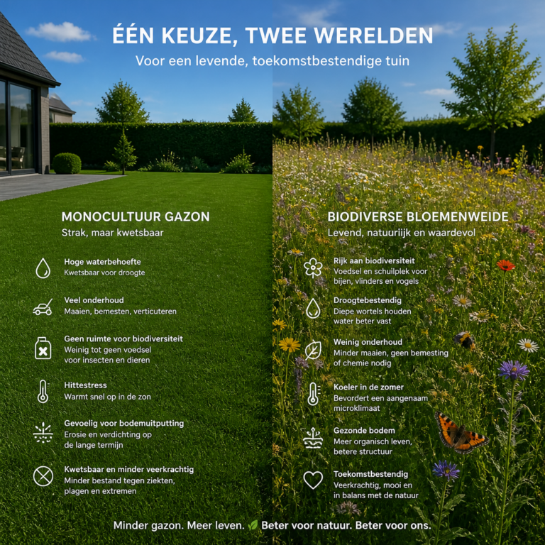 Nadelen van het gazon